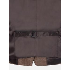 Damen gestreifter, kreuzgeknöpfter Blazer Silbon image-3