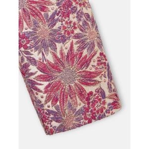 Damenhose mit Blumendruck Silbon image-1