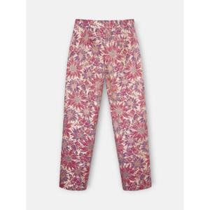 Damenhose mit Blumendruck Silbon image-3
