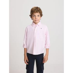 Children's long-sleeve oxford shirt Silbon image-4