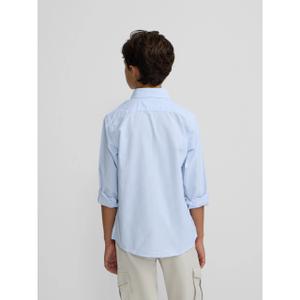 Children's long-sleeve striped oxford shirt Silbon image-5