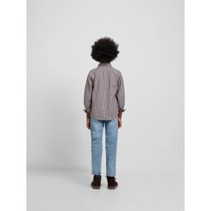 Children's two-tone checked long-sleeve shirt Silbon image-6