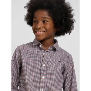 Children's two-tone checked long-sleeve shirt Silbon image-5