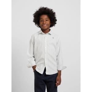 Children's two-tone checked long-sleeve shirt Silbon image-3