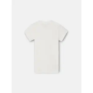 Multicoloured lettering printed T-shirt for kids Silbon image-1