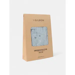 Gestreifte Boxershorts Silbon image-2