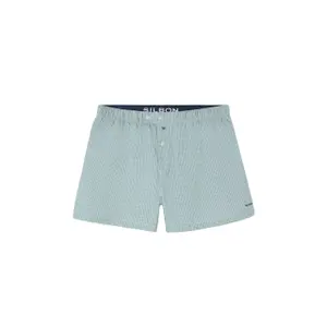 Karierte Boxershorts Silbon image-0