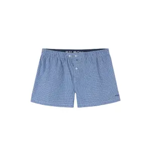 Karierte Boxershorts Silbon image-0