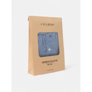 Karierte Boxershorts Silbon image-2