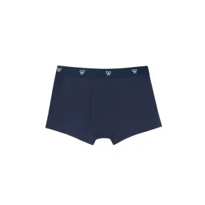Unifarbene Boxershorts Silbon image-0