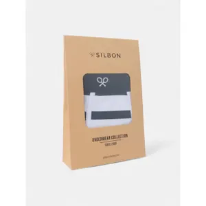 Gestreifte Boxershorts Silbon image-2