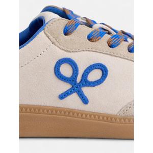 Baskets en cuir à motif raquette femme Silbon image-4