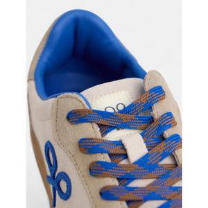 Baskets en cuir à motif raquette femme Silbon image-6