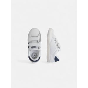 Tennis racket and smile patterned sneakers with Velcro for kids Silbon image-2