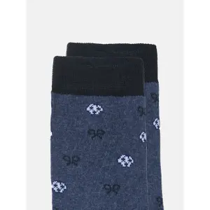 Children's football pattern socks Silbon image-2