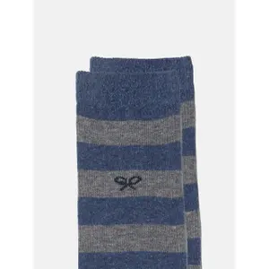 Striped socks for kids Silbon image-2