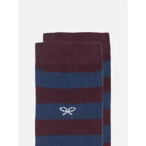 Striped socks for kids Silbon image-2