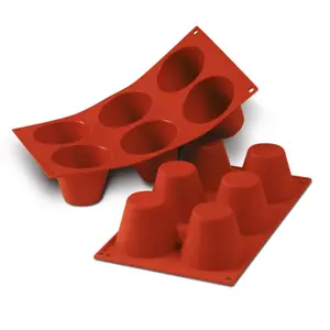 Stampo in silicone Silikomart Sf 052 Muffin image-0