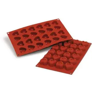 Silikonform Silikomart Sf 089 Small Heart Savarin image-0