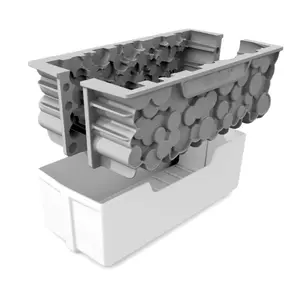 Kit de molde de silicona + soporte de plástico Silikomart Foret image-0