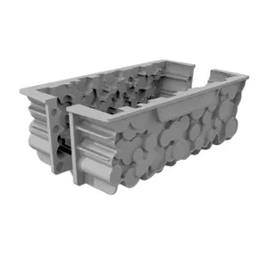 Kit de molde de silicona + soporte de plástico Silikomart Foret image-1
