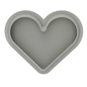 Silikonform mit Cutter Silikomart Love Story image-1