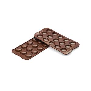 22-121-77-0065-stampo-in-silicone-silikomart-scg21-choco-macaron-marrone-24x11x1-8-cm