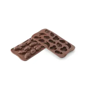 Silicone mold Silikomart SCG32 Choco Fruits image-0