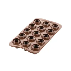 Stampo in silicone Silikomart SCG054 3D N.15 CHOCO TREES image-1
