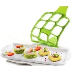 Siliconen mal Silikomart Pan01 Happy Snack Square image-1
