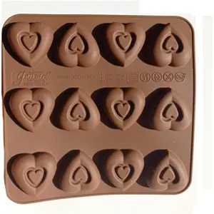 Siliconen mal Silikomart Hearts image-1