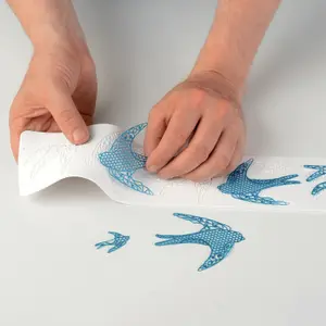 Küchenmatte aus Silikon Silikomart TRD13 Birds 80X400 image-1