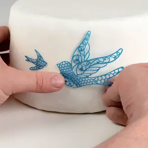 Küchenmatte aus Silikon Silikomart TRD13 Birds 80X400 image-2