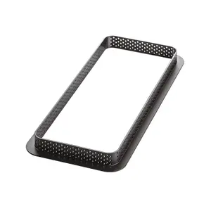 Rektangulær form med dekorativ silikonemåtte Silikomart Tarte Nouvelle Vague image-2