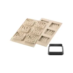 Stampo in silicone Silikomart Mini Tarte Sand image-1