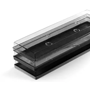 Platte mit Polycarbonatdeckel Silikomart Small Total I-Gloo image-1