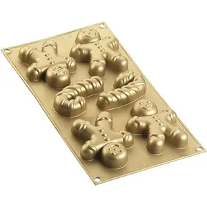 Silikonform Silikomart Sf106 Gingerbread Man image-0