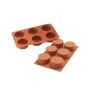 Silikoneform Silikomart Sf 127 Cylinders image-0