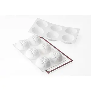 Silicone mold Silikomart Sf 156 Camelia image-0