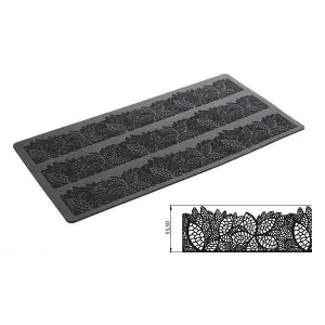 Silicone decorative mat Silikomart TRD04 Leaves image-0