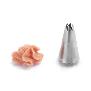 Presa in acciaio inox Silikomart BA415 - Open Flower medium image-3