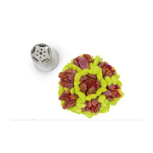 Enchufe de acero inoxidable Silikomart Flower Tube 05 image-0