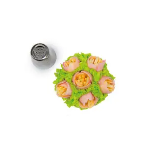 Stainless steel socket Silikomart Flower Tube 10 image-0