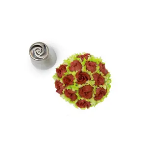 Douille en acier inoxydable Silikomart Flower Tube 11 image-0