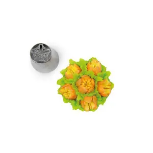 Presa in acciaio inox Silikomart Flower Tube 12 image-0