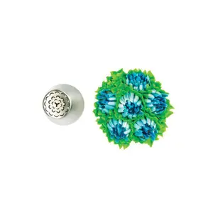 Enchufe de acero inoxidable Silikomart Flower Tube 19 image-0
