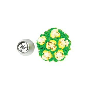 Presa in acciaio inox Silikomart Flower Tube 20 image-0