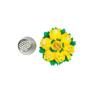 Presa in acciaio inox Silikomart Flower Tube 23 image-0