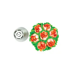 Stainless steel socket Silikomart Flower Tube 25 image-0