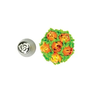 Buchse aus rostfreiem Stahl Silikomart Flower Tube 44 image-0